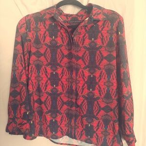 Trippy Patterned Business Shirt